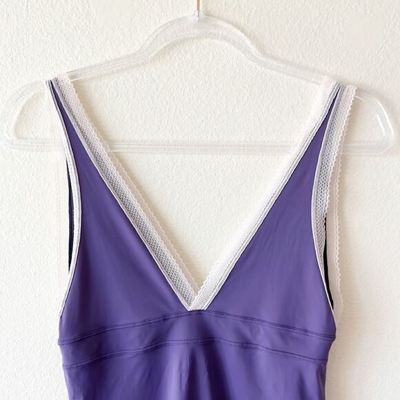 Victoria Secret Deep V Neck Tank Bodysuit - Picture 2 of 8